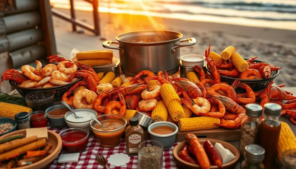 Customizing seafood boil