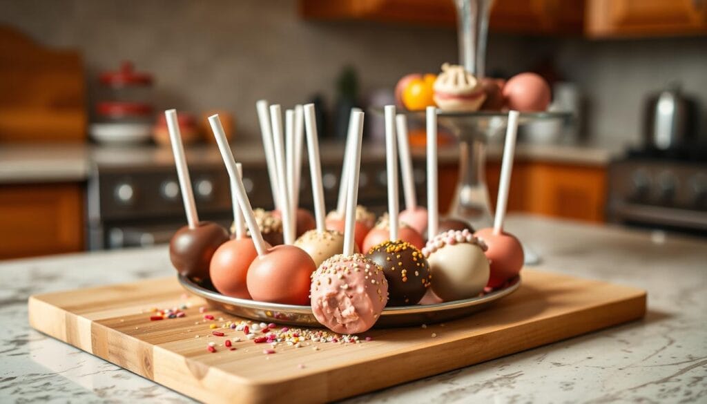 storing and serving cake pops